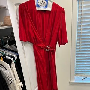 Reformation. Red dress. Everyone wants this dress.